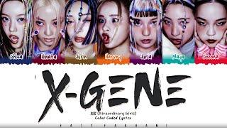 XG - 'X-GENE' Lyrics [Color Coded_Eng]