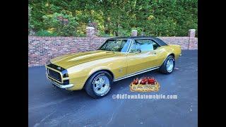 1967 Chevrolet Camaro For Sale in Southern Maryland | Old Town Automobile Walk Around Video
