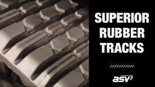 ASV’s Unique All-Rubber Track Design