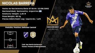 Nicolas Barrera // Defensor Central 2024