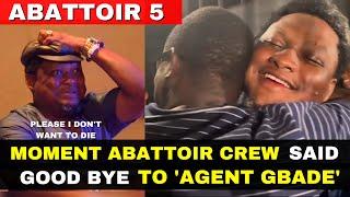 Deeply Emotional Moment Abattoir Crew Said Goodbye To 'Agent Gbade'