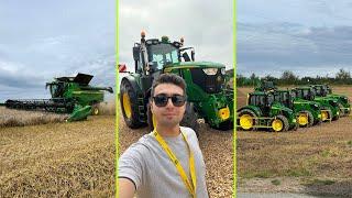 HO PROVATO I NUOVI JOHN DEERE 6M E LA NUOVA GIGANTESCA TREBBIA S7 900 CON INTELLIGIENZA ARTIFICIALE!