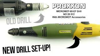 TOP TOOLS - PROXXON MICROMOT 60EF MINIDRILL & ACCESSORIES (28512)