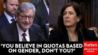 'You Didn't Tell Me The Truth, Did You?': John Kennedy Quotes Judicial Nominee's Own Words To Her