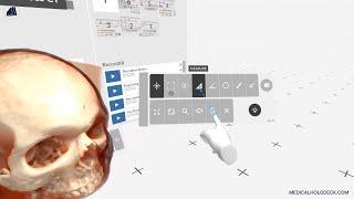 The Medicalholodeck User Interface: Navigating the Apps in VR and AR