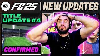 MEGA UPDATE IN EA FC 25, EA SPORTS SCHIBA JOCUL TOTAL,TITLE UPDATE #4