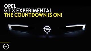 Opel GT X Experimental to be revealed soon. The countdown is on!