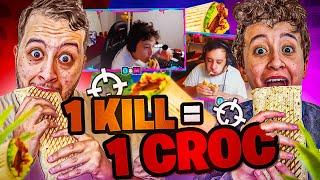 1 KILL = 1 CROC DANS NOTRE TACOS EN DUO sur FORTNITE ! (2 ans après)