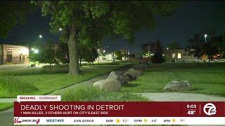 One dead, three injured in violent incident on Detroit's east side