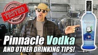 Pinnacle Vodka Review plus other drinking tips NJroute22