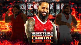 How To Make Jimmy Uso in Wrestling Empire 2025 | Big Jim | Wrestling Empire | NO YEET | AWE