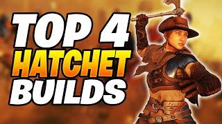 TOP 4 NEW Best HATCHET Builds In 2023 | New World Hatchet Build 2023