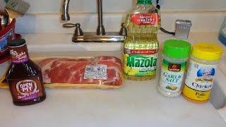 How to cook BBQ PORK RIBS GEORGE LOPEZ STYLE