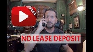 Barefoot Danny D'Angelo negotiates a Free Laundromat business lease deposit to ZERO