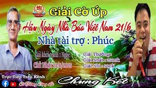[LIVE ] Chung Kết Giải Cờ Úp " Hậu Ngày Nhà Báo Việt Nam " : Trần Thế Anh vs Nguyễn Ngọc Hùng