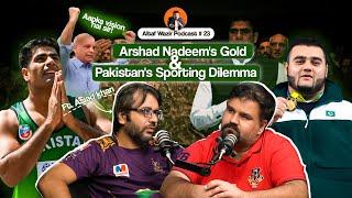 Asjad Khan on Arshad's Gold,Pakistan Soft Power and Bangladesh Test Series I Altaf Wazir Podcast #23