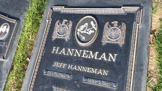 Slayer Musician Jeff Hanneman Grave Pacific View Memorial Park Corona del Mar California USA 2021