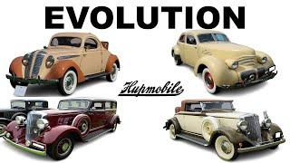 Evolution of Hupmobile cars