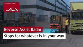 Linde Reverse Assist Radar: optimized safety when reversing