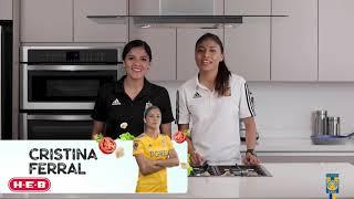 Tigres femenil cosinando con cristina ferral y nancy antonio