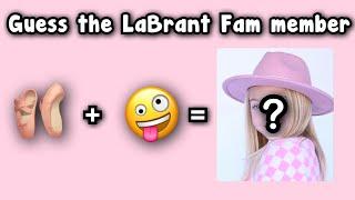 Guess The LaBrant Fam Member By Emojis!