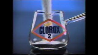 Advanced Whitening Clorox 2 Color Safe Bleach Commercial 1984