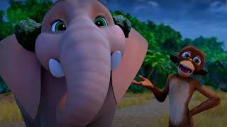 Scary Storm - Jungle Beat: Munki & Trunk | Full Episodes | WildBrain Bananas | Kids Cartoon 2024