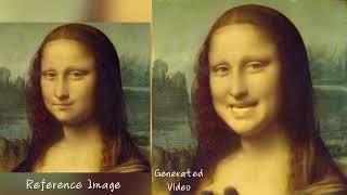 Mona Lisa Talking AI Generated Video