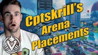 Cptskrill Goes 9-1 in his Ranked Arena Placements (ft. Eye & Wiz)