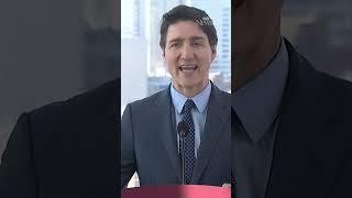 PM Justin Trudeau announces new high-speed rail line from Toronto to Quebec City