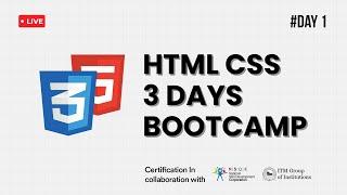 Day 1 | Starting with Basic Introduction to HTML