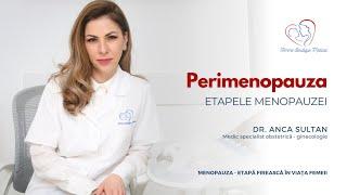 Etapele menopauzei I Ce este PERIMENOPAUZA? I Dr. Anca Sultan I Femmeboutiquemedical.com