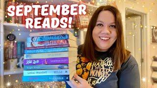 SEPTEMBER READS\\ cozy mysteries, christmas, YA, suspense, biblical fiction, contemporary