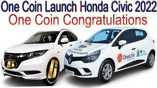 One coin Launch Honda Civic 2022 One Coin Congratulations | AK AUTOMATION TECHNOLOGIES