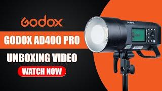 Godox AD400Pro Witstro All-in-One Outdoor Flash 4k | UNBOXING