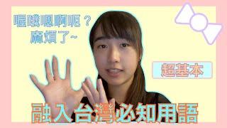 【台灣】五個台灣生活必用詞語助詞/移民必備/台灣用語/語助詞//台灣用語 Ep4｜暉哥 Faigor