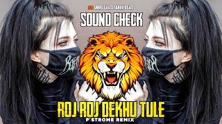 ROJ ROJ DEKHU TULE-(SOUNDCHECK) | P STROME REMIX x DJ SUMYA SD |  #highgain #soundchek