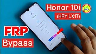 Honor 10i(HRY LX1T)FRP Bypass  Without PC।Honor 10i frp bypass 100% easy ।