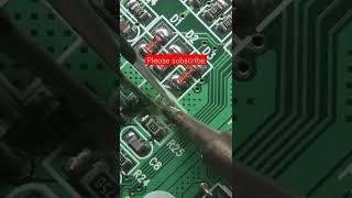 how to remove smd micro capistor viral shorts