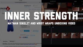 UNBOXING: INNER STRENGTH - Inzer Matman singlet, Inzer Iron Z wrist wraps!