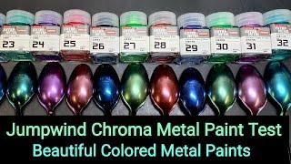 Jumpwind Chroma Metal Paint Test - Beautiful Must See Paints For Plastic Models & Gundam