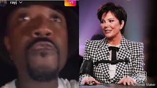 Ray J Goes Off On Kris Jenner Over Her Fake Lie Detector Test! "Kim Momma Made Us Shoot It!"