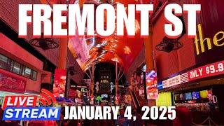 FIRST SATURDAY of 2025! LIVE on FREMONT STREET! LAS VEGAS LIVESTREAM