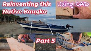 Building a Totally Custom Bangka Boat Straight NOW and Bulk Heads Part 5