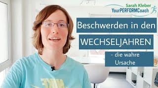 Das ist die wahre Ursache von Wechseljahrsbeschwerden! | Hormonanalyse | Sarah Kleber