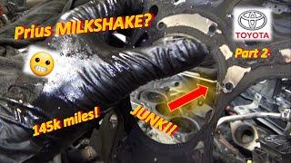 (Pt 2) Prius MILKSHAKE? Head Gasket FAIL! (Hidden COST of Hybrids)