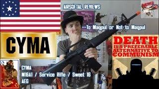 CYMA M16A1 AEG - AirsoftAL Reviews