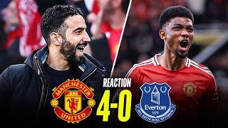 HUGE AMORIM WIN! Amad UNREAL, Zirkzee & Rashford SUPERB! | MAN UTD 4-0 EVERTON