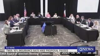 TWIA Board passes 10 percent rate hike in 6-3 vote