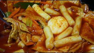 간식만들기[떡볶이 만들기]눈감고도 만들수 있는 분식집 떡볶이 만들기!밀떡볶이!떡볶이양념만들기!